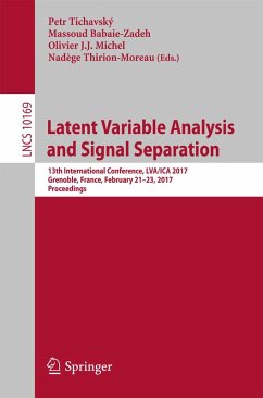 Latent Variable Analysis and Signal Separation (eBook, PDF)