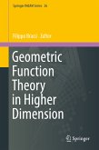 Geometric Function Theory in Higher Dimension (eBook, PDF)