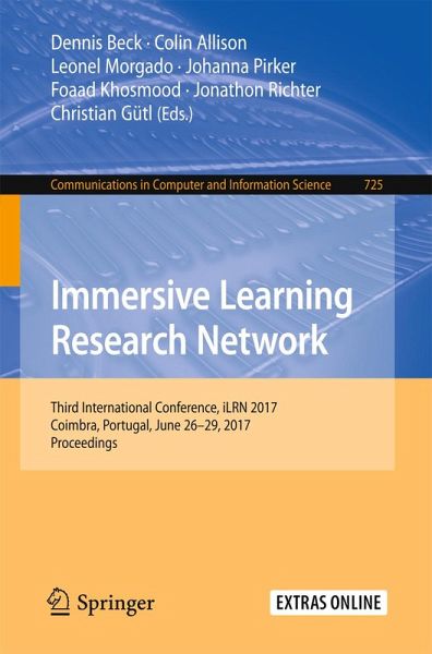 Immersive Learning Research Network (eBook, PDF) Immersive Learning Research Network (eBook, PDF)