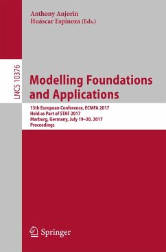 Modelling Foundations and Applications (eBook, PDF)