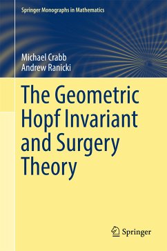 The Geometric Hopf Invariant and Surgery Theory (eBook, PDF) - Crabb, Michael; Ranicki, Andrew
