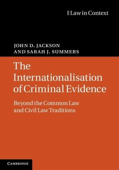 Internationalisation of Criminal Evidence (eBook, ePUB) - Jackson, John D.