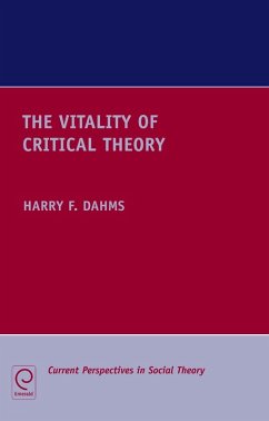 Cover Vitality of Critical Theory (eBook, PDF)