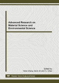 Cover Advanced Research on Material Science and Environmental Science (eBook, PDF)