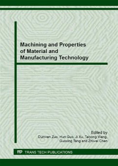 Machining and Properties of Material and Manufacturing Technology (eBook, PDF)