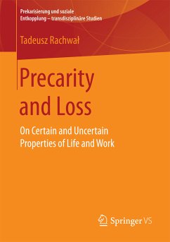 Precarity and Loss (eBook, PDF) - Rachwał, Tadeusz
