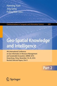 Geo-Spatial Knowledge and Intelligence (eBook, PDF)