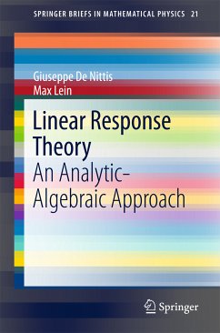 Linear Response Theory (eBook, PDF) - De Nittis, Giuseppe; Lein, Max