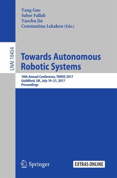 Towards Autonomous Robotic Systems (eBook, PDF)