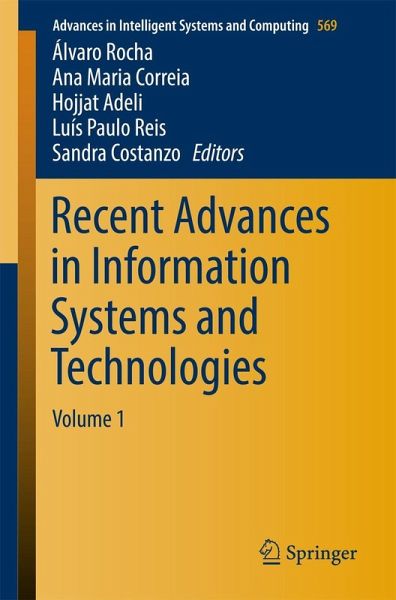 Recent Advances in Information Systems and Technologies (eBook, PDF) Recent Advances in Information Systems and Technologies (eBook, PDF)