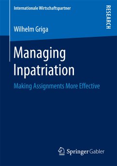 Managing Inpatriation (eBook, PDF) - Griga, Wilhelm