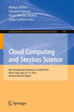 Cover Cloud Computing and Services Science (eBook, PDF)