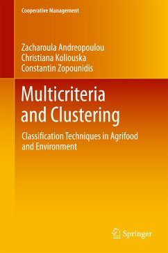 Multicriteria and Clustering (eBook, PDF) - Andreopoulou, Zacharoula; Koliouska, Christiana; Zopounidis, Constantin
