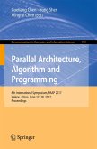 Parallel Architecture, Algorithm and Programming (eBook, PDF)