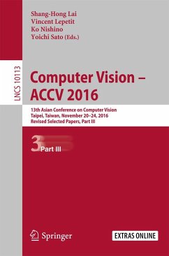 Cover Computer Vision - ACCV 2016 (eBook, PDF)