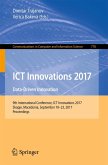 ICT Innovations 2017 (eBook, PDF)