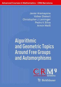 Algorithmic and Geometric Topics Around Free Groups and Automorphisms (eBook, PDF) - Aramayona, Javier; Diekert, Volker; Leininger, Christopher J.; Silva, Pedro V.; Weiß, Armin