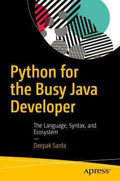 Python for the Busy Java Developer (eBook, PDF) - Sarda, Deepak