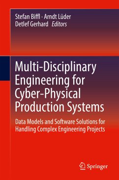 Multi-Disciplinary Engineering for Cyber-Physical Production Systems (eBook, PDF)