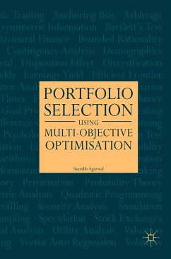 Portfolio Selection Using Multi-Objective Optimisation (eBook, PDF) - Agarwal, Saurabh