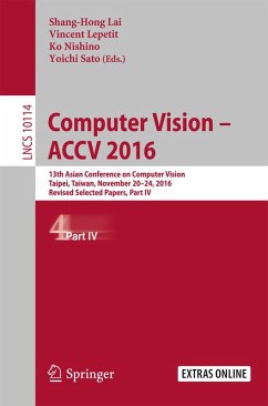Cover Computer Vision - ACCV 2016 (eBook, PDF)
