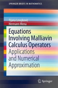 Cover Equations Involving Malliavin Calculus Operators (eBook, PDF)