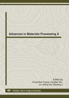 Advances in Materials Processing X (eBook, PDF)