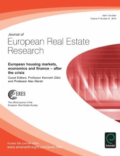 Cover European Housing Markets, Economics and Finance - After the Crisis (eBook, PDF)