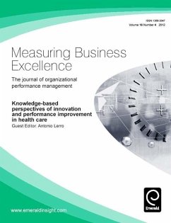 Cover Knowledge-based perspectives of innovation and performance improvement in health care (eBook, PDF)