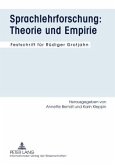 Sprachlehrforschung: Theorie und Empirie (eBook, PDF)