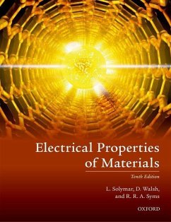 Electrical Properties of Materials - Solymar, Laszlo (Department of Electrical and Electronic Engineering; Walsh, Donald (Department of Engineering Science, University of Oxfo; Syms, Richard R. A. (Department of Electrical and Electronic Enginee