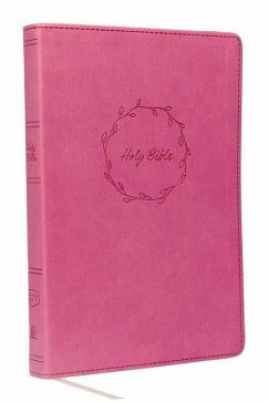 Kjv, Value Thinline Bible, Large Print, Leathersoft, Pink, Red Letter Edition, Comfort Print - Thomas Nelson