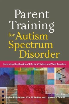 Parent Training for Autism Spectrum Disorder