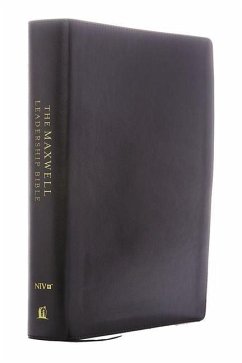 Niv, Maxwell Leadership Bible, 3rd Edition, Premium Bonded Leather, Burgundy, Comfort Print - Thomas Nelson