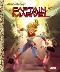 Captain Marvel Little Golden Book (Marvel) - Sazaklis, John