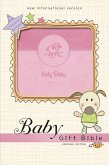 Niv, Baby Gift Bible, Holy Bible, Leathersoft, Pink, Red Letter, Comfort Print