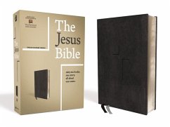 The Jesus Bible, ESV Edition, Leathersoft, Black - Zondervan