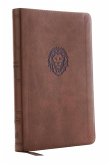 Kjv, Thinline Bible Youth Edition, Leathersoft, Brown, Red Letter Edition, Comfort Print