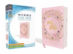 Niv, Bible for Kids, Flexcover, Pink/Gold, Red Letter, Comfort Print - Zondervan