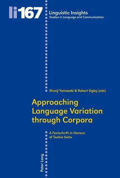 Approaching Language Variation through Corpora (eBook, PDF)
