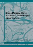 Shape Memory Alloys: Properties, Technologies, Opportunities (eBook, PDF)