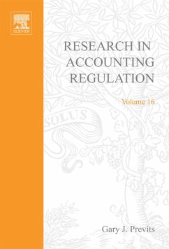 Cover Research in Accounting Regulation (eBook, PDF)