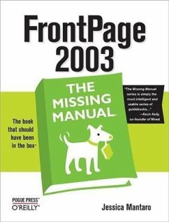 FrontPage 2003: The Missing Manual (eBook, PDF) - Mantaro, Jessica
