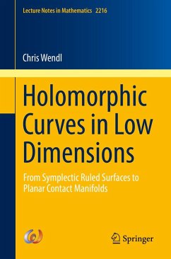 Holomorphic Curves in Low Dimensions (eBook, PDF) - Wendl, Chris