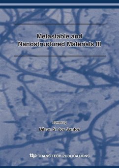 Metastable and Nanostructured Materials III (eBook, PDF)