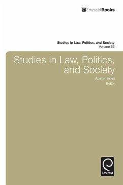 Cover Studies in Law, Politics and Society (eBook, ePUB)
