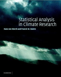Statistical Analysis in Climate Research (eBook, ePUB) - Storch, Hans Von