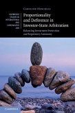 Proportionality and Deference in Investor-State Arbitration (eBook, ePUB)