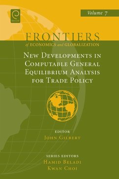 Cover New Developments in Computable General Equilibrium Analysis for Trade Policy (eBook, PDF)