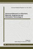 Advanced Research on Structure, Materials, Engineering and Information Technology III (eBook, PDF)